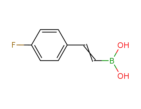 Molecular Structure of 214907-24-1 (TRANS-2-(4-FLUOROPHENYL)VINYLBORONIC ACID)