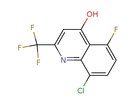 8-chloro-5-fluoro-2-(trifluoromethyl)quinolin-4-ol