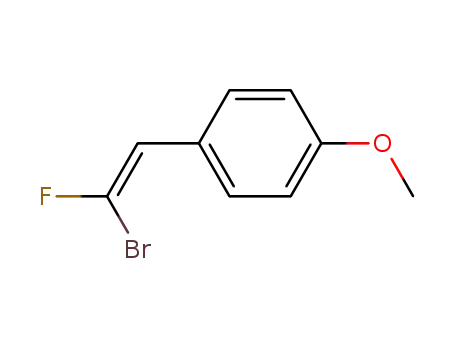 Benzene, 1-[(1Z)-2-bromo-2-fluoroethenyl]-4-methoxy-