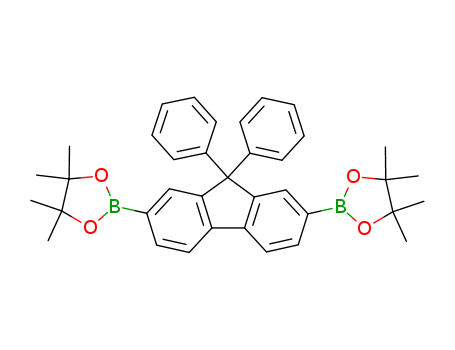 2,7-Bis(4,4,5,5-tetramethyl-1,3,2-dioxaborolan-2-yl)-9,9'-diphenyl fluorene  Cas no.474918-36-0 99%