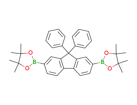 C<sub>37</sub>H<sub>40</sub>B<sub>2</sub>O<sub>4</sub>