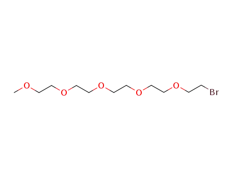 Molecular Structure of 854601-80-2 (m-PEG5-bromide)