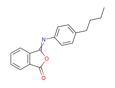 3-(4-butylphenylimino)isobenzofuran-1(3H)-one