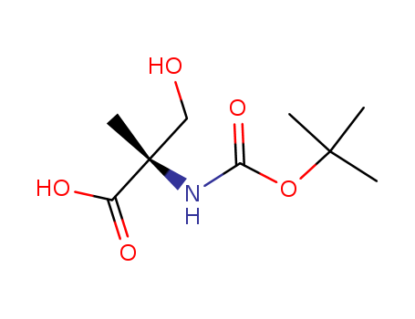 (S)-2-((tert-butoxycarbonyl)amino)-3-hydroxy-2-methylpropanoic acid