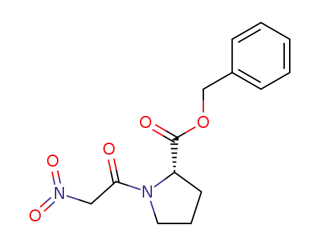L-Proline, 1-(nitroacetyl)-, phenylmethyl ester