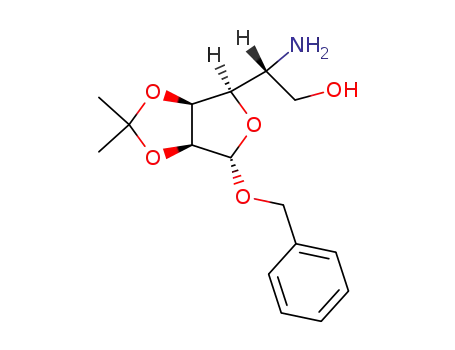 BENZYL 5-AMINO-5-DEOXY-2,3-O-ISOPROPYLIDENE-ALPHA-D-MANNOFURANOSIDE