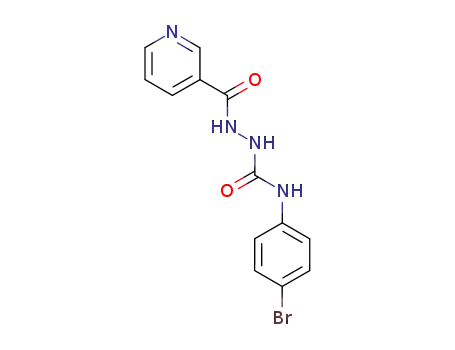 Molecular Structure of 824420-41-9 (4-(4-bromo-phenyl)-1-nicotinoyl semicarbazide)