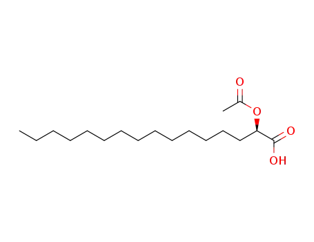 Hexadecanoic acid, 2-(acetyloxy)-, (R)-