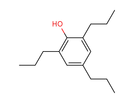 Molecular Structure of 74663-50-6 (2,4,6-Tripropylphenol)