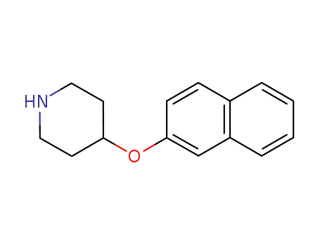 2-NAPHTHYL 4-PIPERIDINYL ETHER