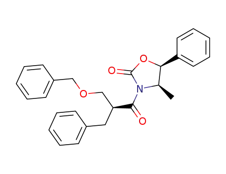 (4S,5S)-3-<(2S)-2-benzyl-3-(benzyloxy)propionyl>-4-methyl-5-phenyloxazolidinone