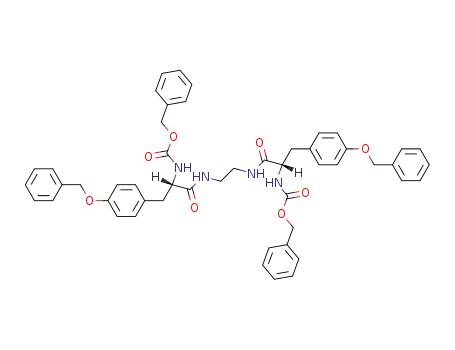 N,N'-Bis-(O-benzyl-N-benzyloxycarbonyl-L-tyrosyl)-ethylendiamin