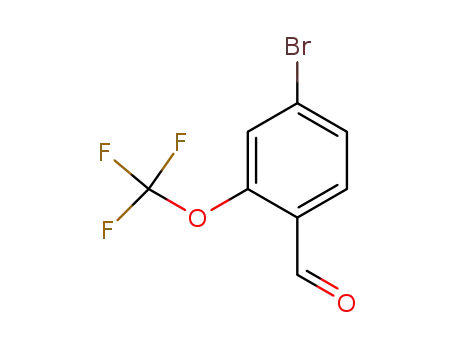 Molecular Structure of 220996-80-5 (4-Bromo-2-(trifluoromethoxy)benzaldehyde)