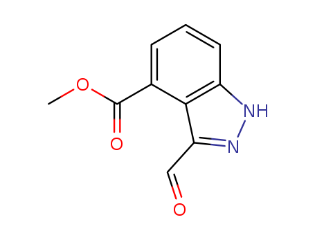 3-Formyl-4-indazolecarboxylic acid methyl ester