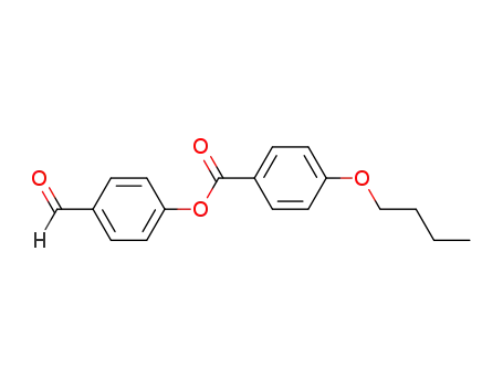 Benzoic acid, 4-butoxy-, 4-formylphenyl ester