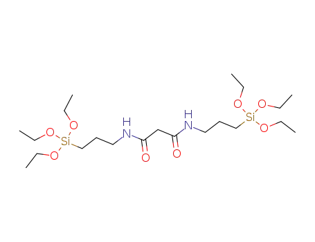 Molecular Structure of 223476-24-2 (N,N'-bis(3-triethoxysilylpropyl)malonic amide)