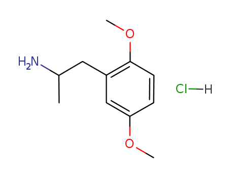 Benzeneethanamine,2,5-dimethoxy-a-methyl-,hydrochloride (1:1)