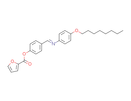 Furan-2-carboxylic acid 4-{[(E)-4-octyloxy-phenylimino]-methyl}-phenyl ester