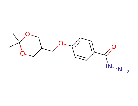4-{[(2,2-dimethyl-1,3-dioxan-5-yl)methyl]oxy}benzohydrazide