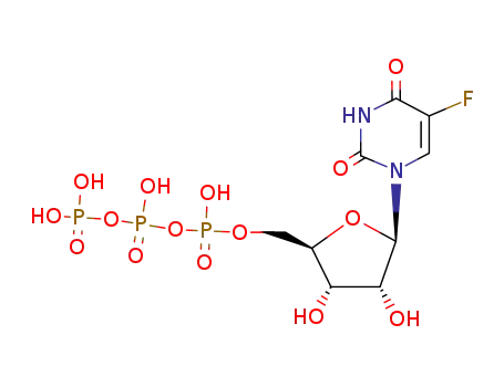 Molecular Structure of 3828-96-4 (5-fluorouridine 5'-triphosphate)