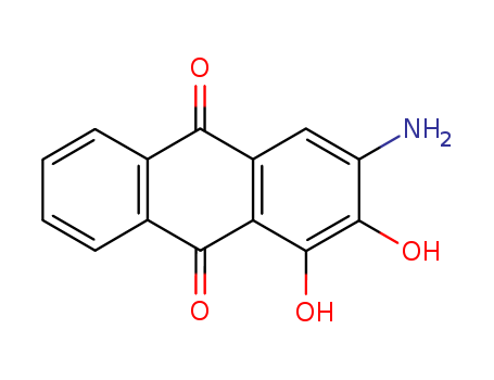 3-amino-1,2-dihydroxyanthracene-9,10-dione