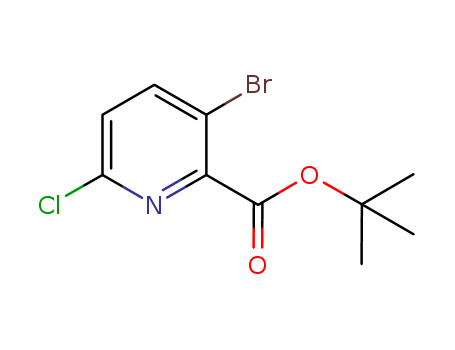 2-Pyridinecarboxylic acid, 3-bromo-6-chloro-, 1,1-dimethylethyl ester