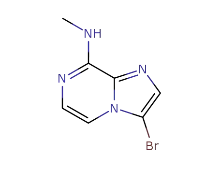 3-bromo-N-methylimidazo[1,2-a]pyrazin-8-amine