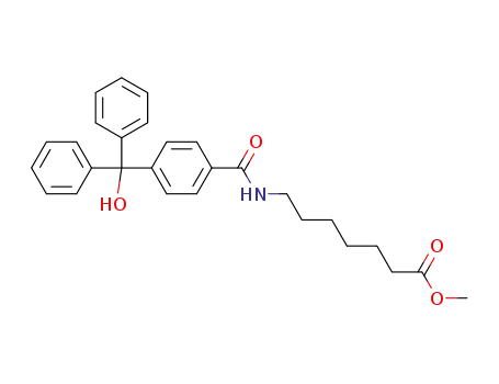 methyl 7-(4-(hydroxydiphenylmethyl)benzamido)heptanoate