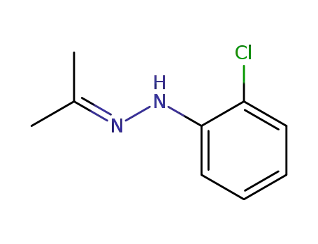 2-Propanone, 2-(chlorophenyl)hydrazone