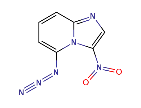 Imidazo[1,2-a]pyridine, 5-azido-3-nitro-