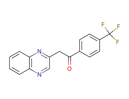 Ethanone, 2-(2-quinoxalinyl)-1-[4-(trifluoromethyl)phenyl]-