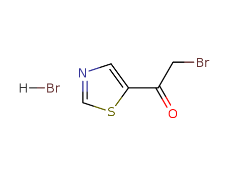 2-Bromo-1-thiazol-5-yl-ethanone hydrobromide