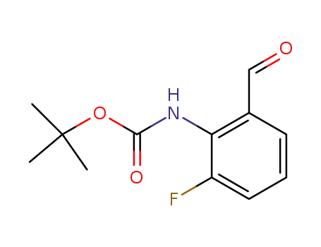 (2-FLUORO-6-FORMYL-PHENYL)-탄산 tert-부틸 에스테르