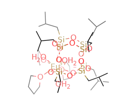 Molecular Structure of 1610838-86-2 (C<sub>40</sub>H<sub>93</sub>EuO<sub>18</sub>Si<sub>7</sub>)