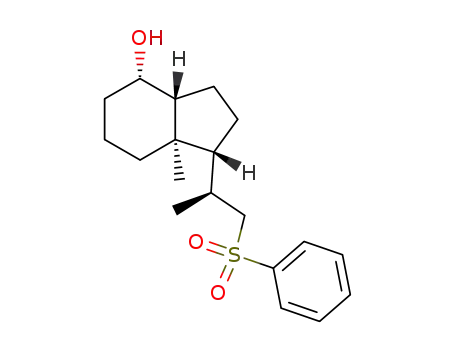 (1R,3aR,4S,7aR)-7a-methyl-1-[(1S)-1-methyl-1-(phenylsulfonyl)ethyl]octahydro-1H-inden-4-ol