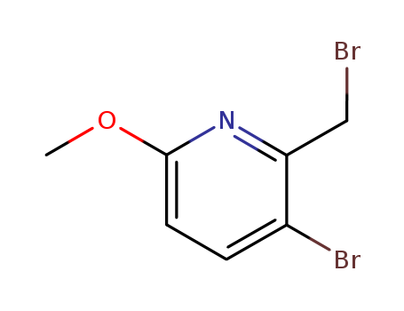 Pyridine, 3-bromo-2-(bromomethyl)-6-methoxy-