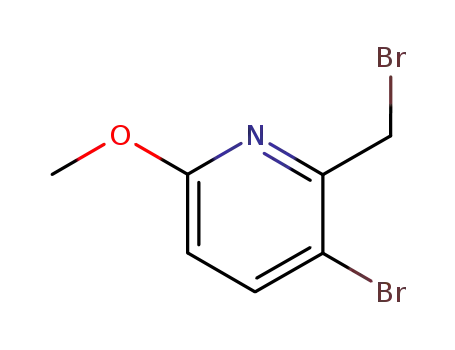 Pyridine, 3-bromo-2-(bromomethyl)-6-methoxy-