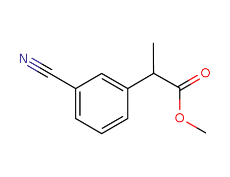 methyl 2-(3-cyanophenyl)propanoate