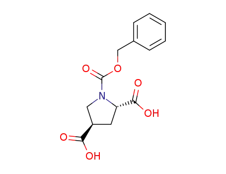 N-(benzyloxycarbonyl)-trans-4-carboxy-L-proline