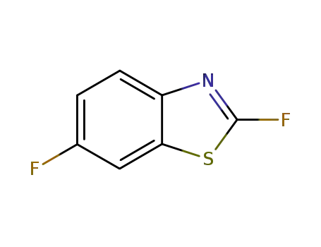 Molecular Structure of 27484-69-1 (Benzothiazole, 2,6-difluoro- (8CI,9CI))