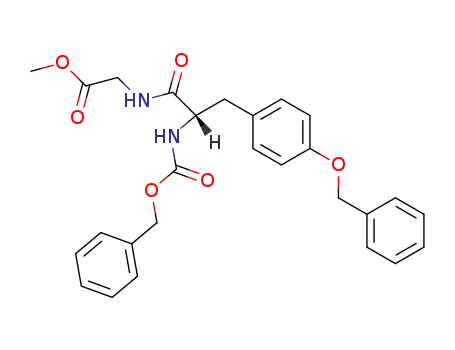 N-benzyloxycarbonyl-O-benzyl-(S)tyrosyl-glycine methyl ester