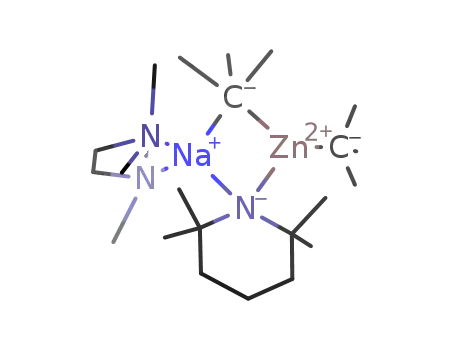 (N,N,N',N'-tetramethylethylenediamine)Na(μ-2,2,6,6-tetramethylpiperidide)(μ-tertbutyl)Zn(tert-butyl)