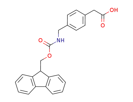 Molecular Structure of 176504-01-1 (FMOC-4-AMINOMETHYL-PHENYLACETIC ACID)