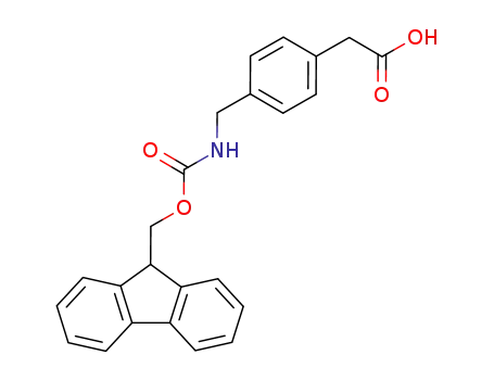 2-[4-[(9H-fluoren-9-ylmethoxycarbonylamino)methyl]phenyl]acetic Acid