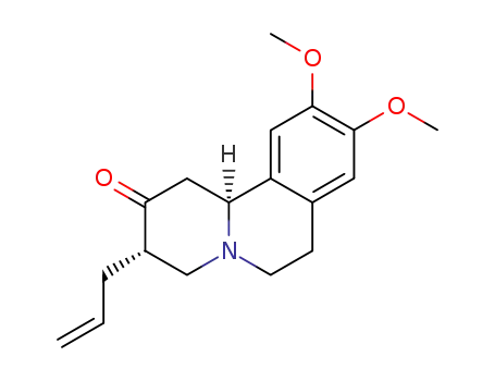 3-allyl-9,10-dimethoxy-3,4,6,7-tetrahydro-1H-pyrido[2,1-a]isoquinolin-2(11bH)-one