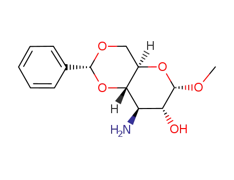 methyl 3-amino-4,6-O-benzylidene-3-deoxy-α-D-glucopyranoside