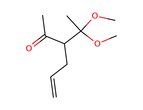 3-(1,1-dimethoxy-ethyl)-hex-5-en-2-one