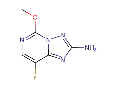 5-methoxy-8-fluoro-[1,2,4]-triazolo[1,5-c]pyrimidin-2-amine