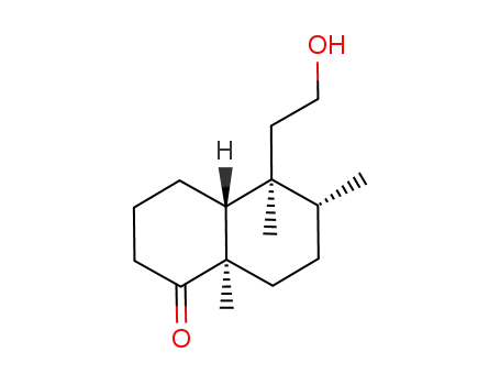 (4aR,5R,6R,8aR)-3,4,4a,5,6,7,8,8a-octahydro-5-(2'-hydroxyethyl)-5,6,8a-trimethylnaphthalen-1(2H)-one