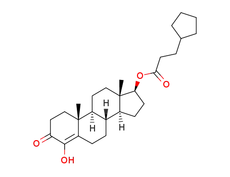 17β-(3-cyclopentyl-propionyloxy)-4-hydroxy-androst-4-en-3-one